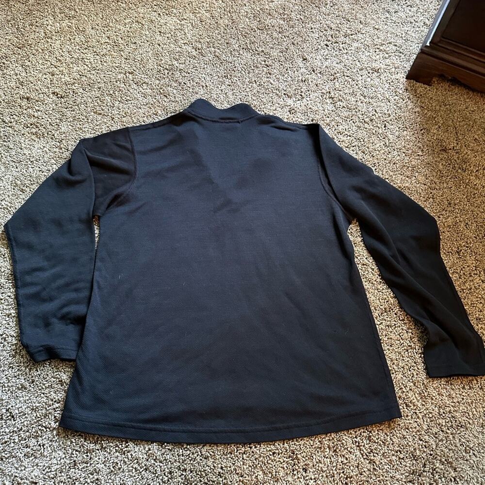 Harley-Davidson FXRG Black Long Sleeve Quarter Zip Up Women’s L - Picture 8 of 8